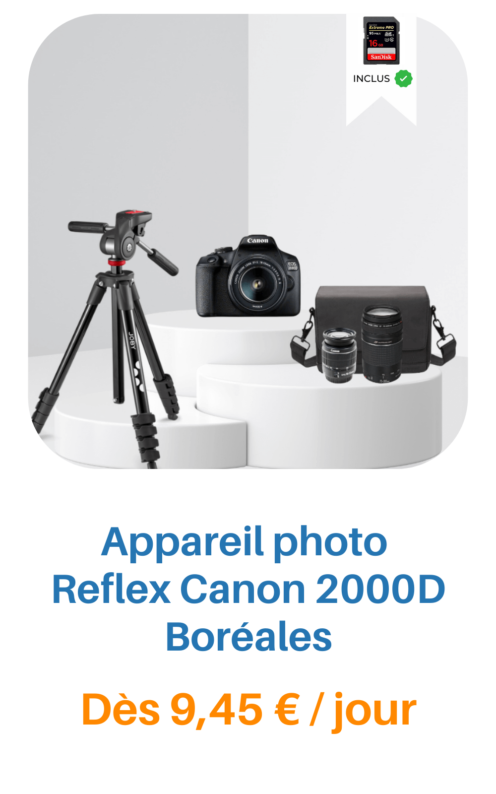 Guide Shopping - CANON EOS 2000D, pour des photos haute resolution !
