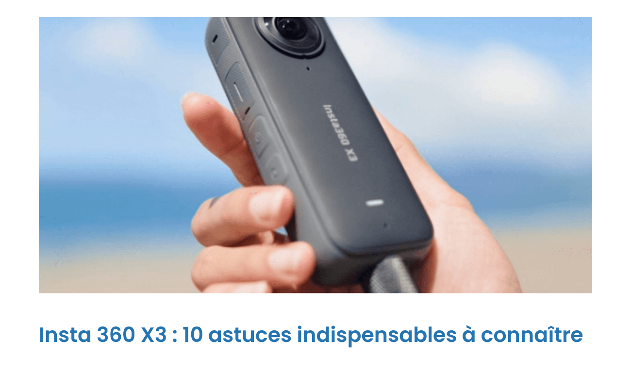 Louez un(e) Insta360 X3 with acces, à partir de 12,50 € chez  Bandarenk à Ixelles