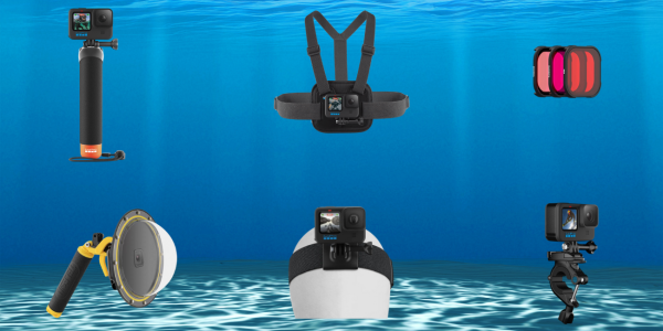 Quels sont les différents usages de nos packs GoPro Bord de Mer, Aqua et Plongée ?